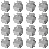HONITANO 20 Stück Edelstahl Fliegengitter Clips 2,8x2,3x2cm Universelle Fensterbefestigung für...