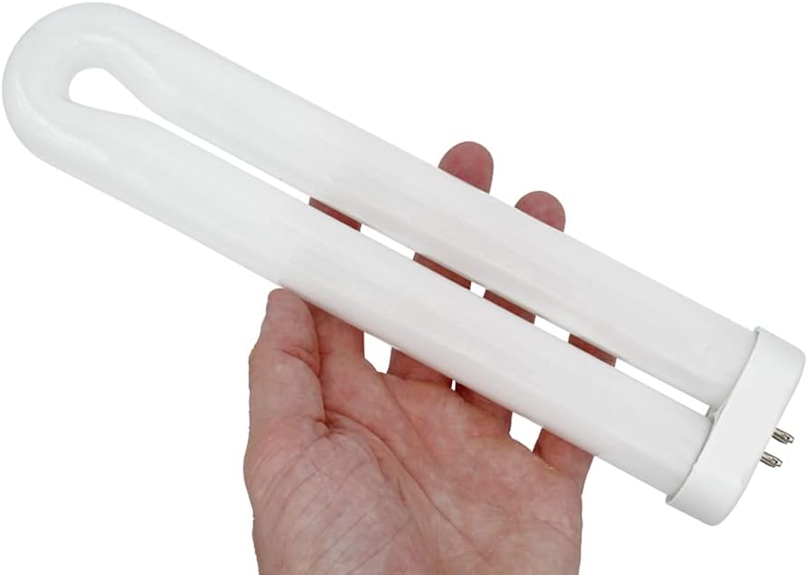 lumenivo BF-190 Bug Zapper Bulb Replacement Compatible with BK-40D 40W Black Flag Bug Zapper Bulb Replacement with G10Q-4 Square 4 Pin Base - T8 U-Bent Mosquito Zapper - 2 Bulbs