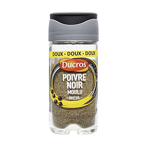 Poivre noir moulu Ducros de qualité pour relever vos plats du quotidien
