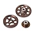 KYX Racing Aluminum Rear Transmission Gear Set Upgrades Accessories for 1/10 RC Crawler Car Tamiya Hotshot II