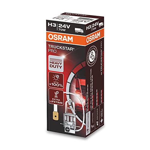 OSRAM TRUCKSTAR PRO H3 64156TSP phare halogène 24V pour camion et véhicule utilitaire
