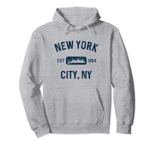 Regalos de la ciudad de Nueva York EST 1664 NYC Sudadera con Capucha