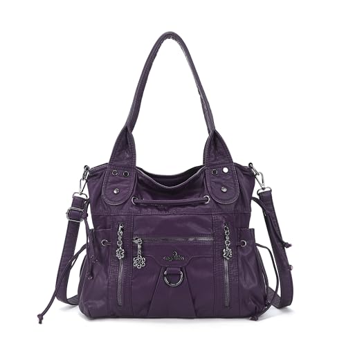 Image of Angel Kiss Hobo Bags for Women Fashion Shoulder Bag Ladies Purses and Handbags Roomy Tote Bags Purse with Crossbody Strap