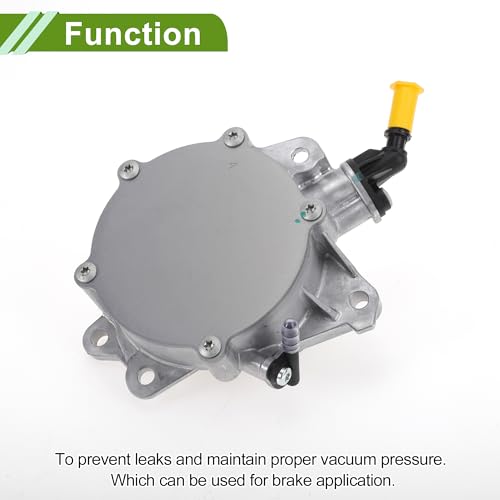 Bomba de Vacío para Frenos N.o 9812155680/11667586424, Bomba de Vacío para Motor para Mini Cooper 2011-2015, Aleación de Aluminio, Tonos Plata, 1 Unidad miniatura 5