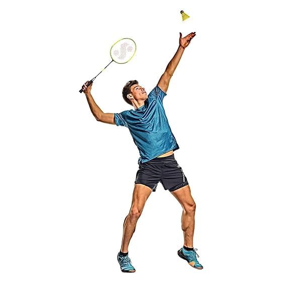 Image of Silver's SB-818 Badminton Kit (2 Racquets with Full Cover, 1 Box Feather Shuttlecock Pack of 3)