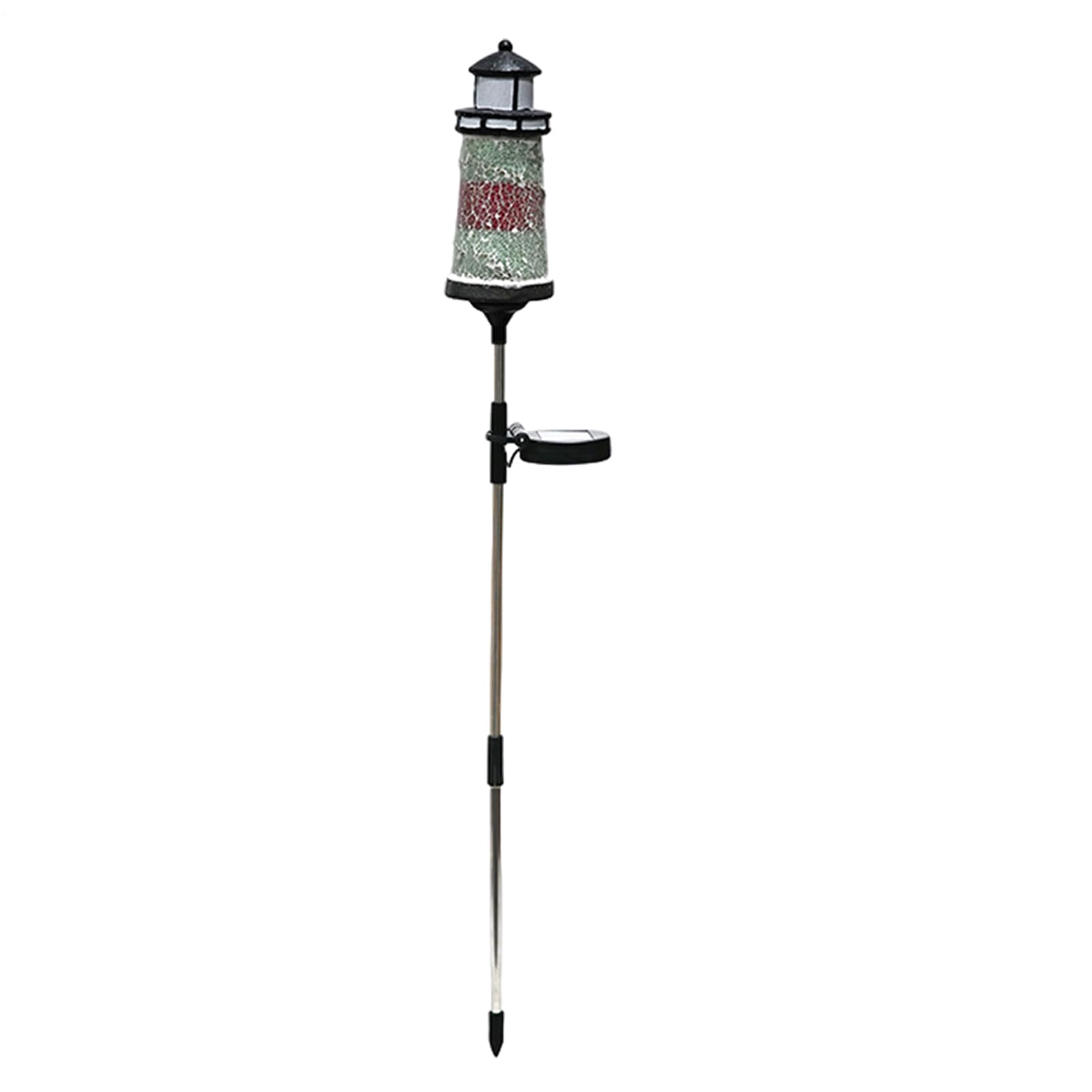 Lumières solaires pour allées extérieures étanches et piquet de jardin motif animaux en métal