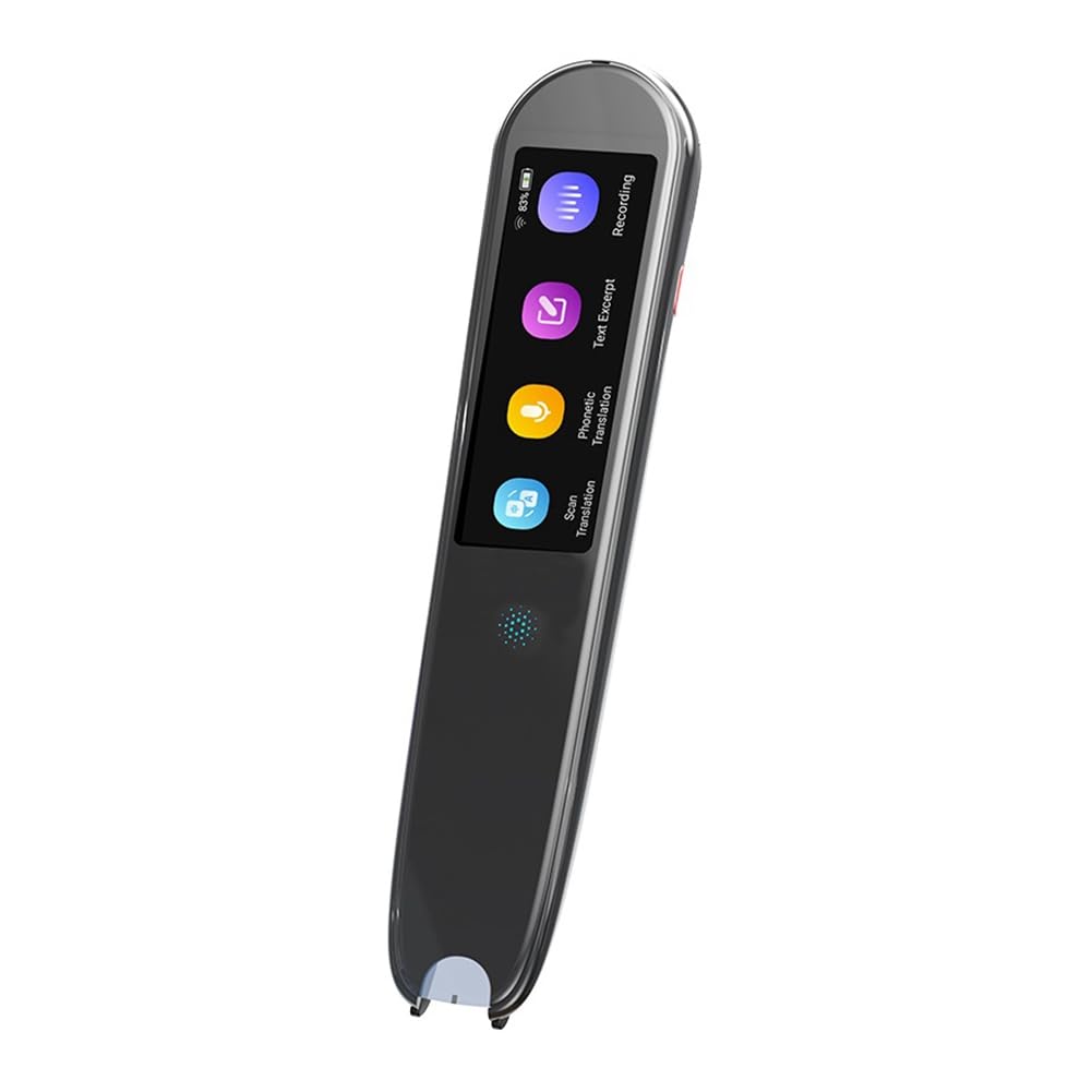 Traduttore di lingua Dispositivo Traduzione in tempo reale Scanning Pen Reader Scanner Pen Dizionario Traduttore vocale Supporto 112 lingue Text to Speech