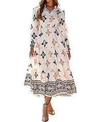 Floral White Multicolored