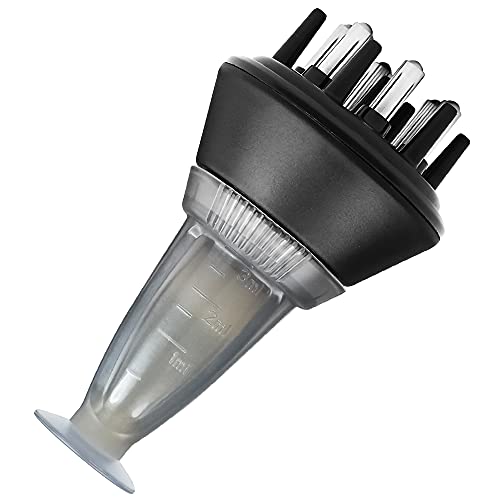 Hair oil applicator scalp hair root comb for liquid scalp treatment oil hair growth product serum