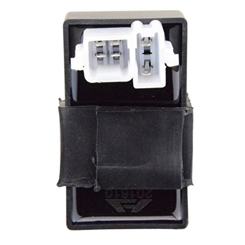 Goofit Ignition Coil 6 Pin Ac Cdi Box 12V Voltage Regulator Rectifier Relay Kit Replacement For Cg 125Cc 150Cc 200Cc 250Cc Vertical Engine Chinese Atv 4 Wheeler Quad Go Kart #TOP7