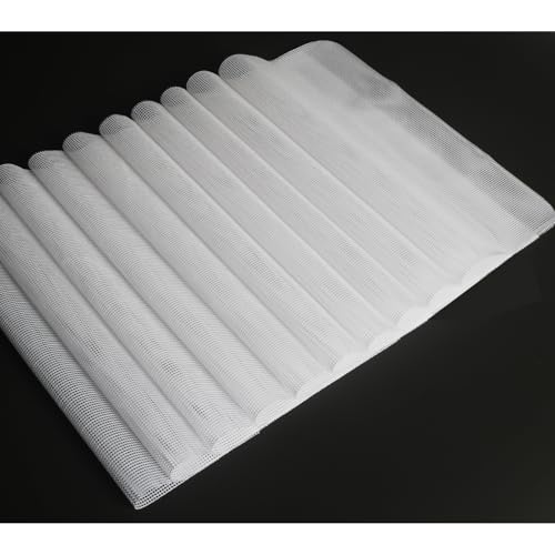 Non-stick Silicone Dehydrator Mesh Sheets: 10x11 in 10-pack