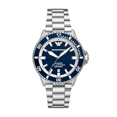Emporio Armani Men's Sea Explorer Elite Automatic Stainless Steel