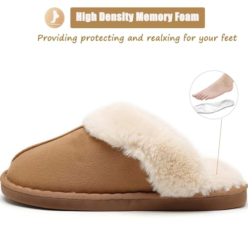 Sisttke Chaussons Femmes Homme Chaud Maison Hiver – vue 5
