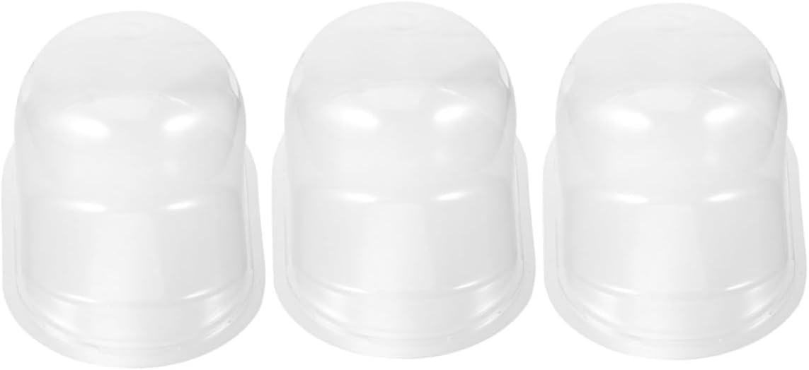3pcs Plastic Curved Brim Hat Display Case for Caps
