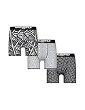 Karl Lagerfeld Paris Men's 3 Pack Karl Print Boxer Briefs
