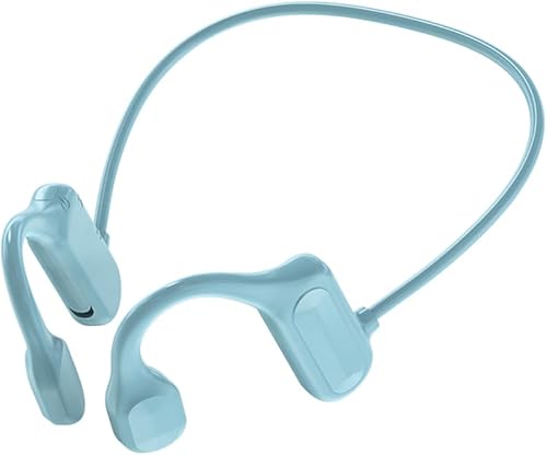 Hugifun Auriculares deportivos Bluetooth de conducción de aire abiertos - Auriculares inalámbricos resistentes al sudor para entrenamientos y correr