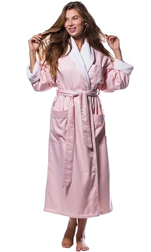 Turquaz Robes for Women - Luxury Plush Lined Bathrobe, 100% Polyester Microterry & Microfiber, Cozy & Elegant Womens Robe3