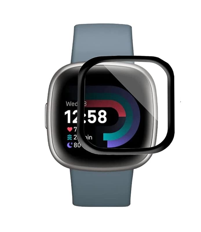 SmartLike Screen Protector Compatible with Fitbit Versa 4, 3D Curved [Shatter-Proof] Full Coverage Screen Protector Cover for Fitbit Versa 4 (B0BNDZPRC8) Amazon Price History, Amazon Price Tracker