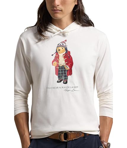 POLO RALPH LAUREN Men's Polo Bear Jersey Hooded T-Shirt3