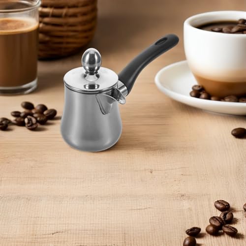 Jarra de café KICHOUSE profesional en acero inoxidable de 350ml 8