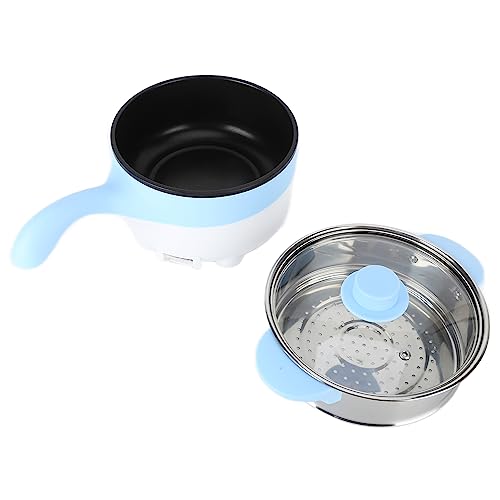 Euzibo 24V Auto-Elektroherd, 2L Tragbarer Elektrischer Hot Pot, Fahrzeug-Kochtopf Zum Dämpfen und Kochen, Ideal für LKWs und Wohnmobile (Elektrische Bratpfanne, 24 V, 2 Liter,