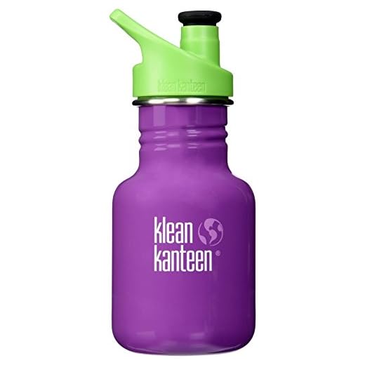 Klean Kanteen 35 ml barn kanteen sport (med sport keps 3,0) socker plommon