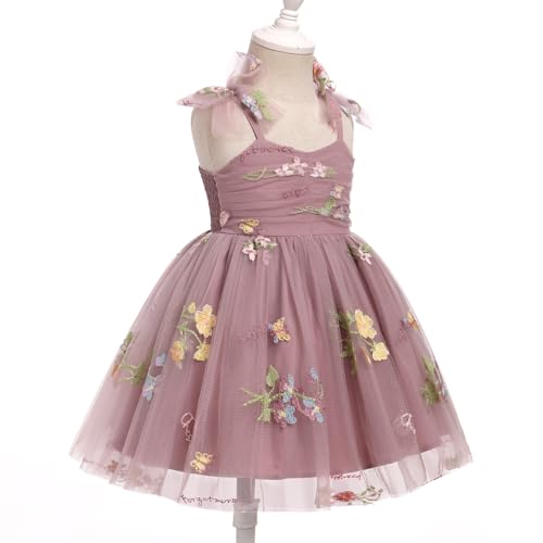 Toddler Baby Girls Tutu Dress Summer Sleeveless Princess Birthday Dresses Sequin Ruffle Tulle Sundress2