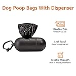 Amazon Basics Dog Poop Bags with Dispenser, 300 Count, Enhanced for Guaranteed Leakproof, Unscented, Includes Leash Clip - Image 4