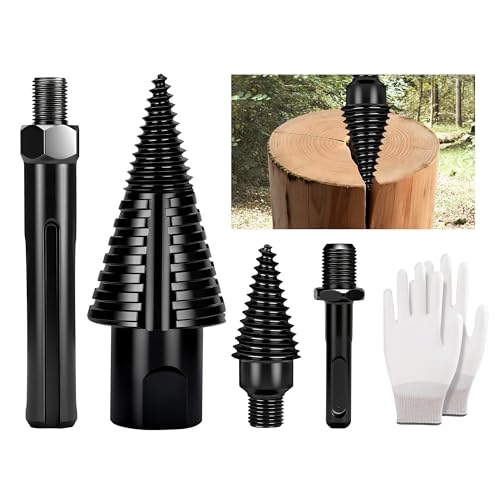 6Pcs Premium Firewood Log Splitter Set