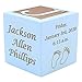 Personalized Wood Baby Birth Block, Choose from 3 Sizes, New Baby Gifts, Gifts for Baby Boy, Newborn Gifts (3