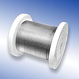 Edelstahl Drahtseil Ø = 3,0 mm