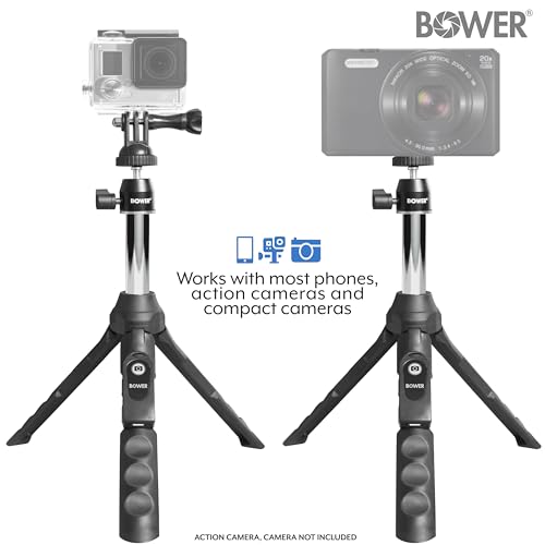 Bower Multipod 6-in-1 Tripod Selfie Stick with Remote Shutter for Smartphones