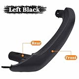 ATHDFP Interior Door Armrest Pull Handle Black Leather Outer Cover Full Set/Fit for BMW X3 X4 F25 F26 2010 2011 2012 2013 2014 2015 2016 car Interior Door Handle(Left-Black)