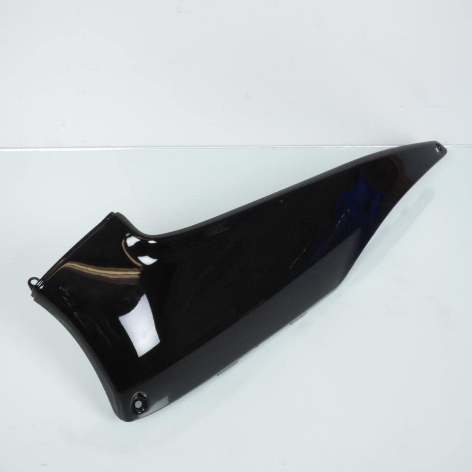 Sabot bas de caisse gauche P2R compatible avec Scooter Yamaha 500 T-Max 2001 à 2007 noir brillant/plat