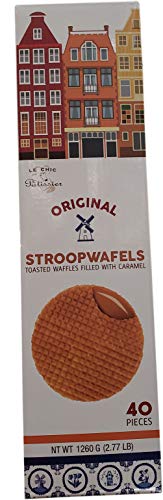 Le Chef Caramel Stroopwafel, 42.4 oz (COST1253037)