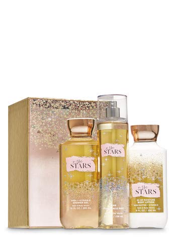 Bath and Body Work IN THE STARS Glamorous Gift Box Set - Body lotion - Fine Fragrance Mist and Shower Gel