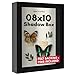 Americanflat 8x10 Shadow Box Frame, Black