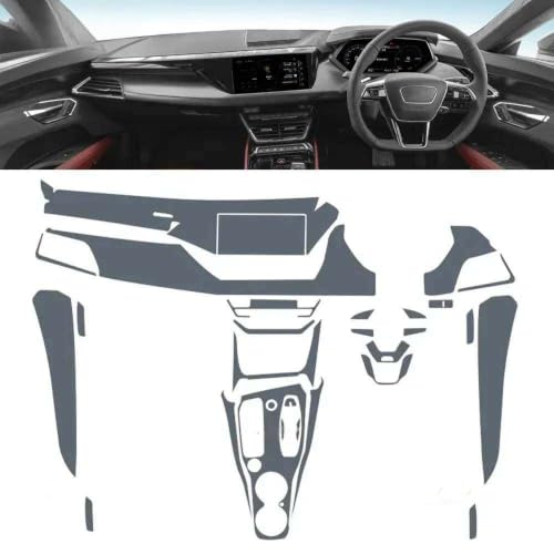 Película protectora transparente de TPU: consola impecable para Audi RS e-Tron GT 2