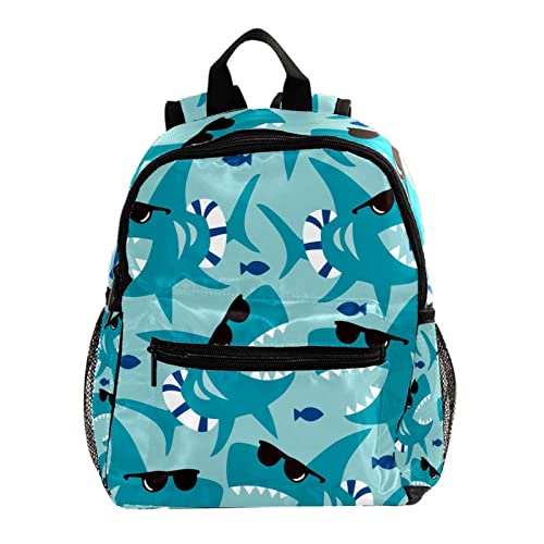 Sac à dos pour enfants avec requin bleu le compagnon coloré de leurs premiers pas