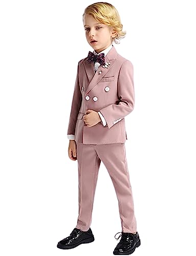 Costume trois pièces garçon pour mariage et cérémonie chic avec son gilet élégant