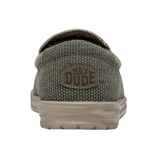 Image of HEYDUDE Mikka Unisex Loafers | Men's & Women's Slip On Shoes | Lightweight & Comfortable | Multiple Sizes & Colors