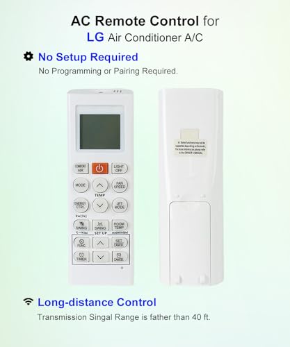Télécommande AC pour LG LAN090HYV3 et climatiseur LSN090HSV5 - 2