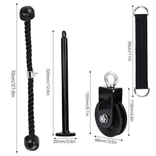 Sistema De Polia Para Academia Doméstica BORDSTRACT, Kit Versátil De Treinamento De Força Para Braço