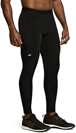 Physiclo Pro Resistance Men's Compression Full-Length Tight Training Pants with Built-in Resistance Band Technology