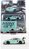 Diecast Model Car Compatible for Mini GT 1:64 Porsche 911 GT3 R #28 HubAuto Racing 2023 FIA GT World Cup 70th Macau Grand Prix Limited Edition Die-Cast Collectibles MGT00804