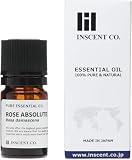 インセント ローズ・アブソリュート 2ml エッセンシャルオイル 精油 アロマオイル AEAJ表示基準適合認定精油
