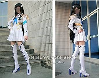 鬼龍院 皐月 コスプレ衣装 Amazon | AYAY_COS 実物撮影コスプレ 衣装 キルラキル 鬼龍院皐月+頭