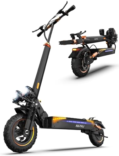 Off Road Electric Scooter for Adult, 1200W Folding E-Scooters Up to 31Mph &...