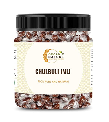 Green Velly Indian Organic Nature Imli Candy Khatti Methi Imli Chulbuli Imli Brown Colour Tamarind Twist Candy Tamarind Candy [Jar Pack] (250 Grams (Pack of 1 of 250 Grams))