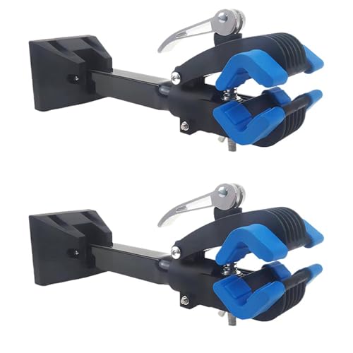 CENMEN 2 soportes de pared para bicicleta, soporte para bicicletas de carretera, soporte de mantenimiento de garaje, soporte de trabajo de reparación